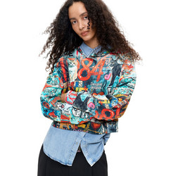 Desigual Γυναικεία Πλεκτή Μπλούζα Πολύχρωμη 26WWSK07-2000