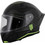 Str Jax Black Grey Yellow Κράνος Μηχανής Full Face 1400gr