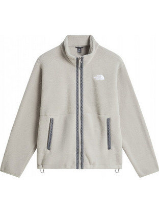 The North Face Ανδρική Ζακέτα Fleece με Κουκούλα και Φερμουάρ Γκρι NF0A88XQ-2MB
