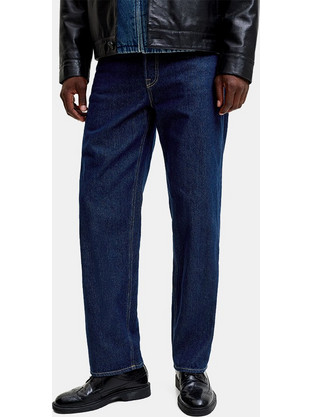 Jack & Jones Ανδρικό Τζιν Παντελόνι Κανονική Εφαρμογή Navy Μπλε 12300769