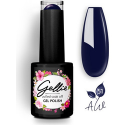 Gellie AW 51 Ημιμόνιμο Βερνίκι Νυχιών
