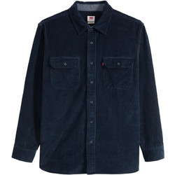Levi's Ανδρικό Πουκάμισο Βαμβακερό Μακρυμάνικο Κανονική Γραμμή Overshirt Navy Μπλε 19587-0419