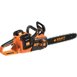 Kraft 691187 Αλυσοπρίονο Μπαταρίας 40V 1.6hp 1200W με Λάμα 40cm 2x4Ah