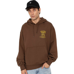 Vans Ανδρικό Φούτερ με Κουκούλα & Τσέπες Καφέ VN0011M3FST