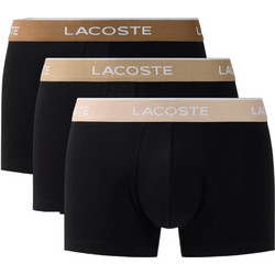 Lacoste Ανδρικά Μποξεράκια Σετ 3Pack Μαύρα 5H1297-UMJ