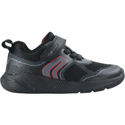 Geox Παιδικά Sneakers Μαύρα J66GBD