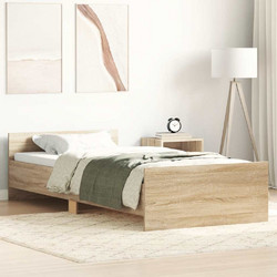vidaXL Καναπές Κρεβάτι Μονό Ξύλινο με Τάβλες 75x190cm 835948
