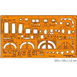 Schneider Standardgraph Στένσιλ 7300 Υδραυλικών Ηλεκτρολόγων 001-02077
