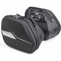 Givi ST604 Σετ Σαμάρια Μηχανής 2x22lt Μαύρα