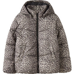 Name It Παιδικό Μπουφάν Χειμωνιάτικο Puffer Καφέ Μαύρο 13257183