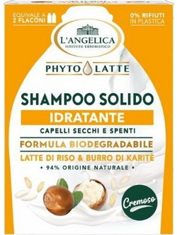 L'Angelica Idratante Στερεό Σαμπουάν για Ενυδάτωση 60gr