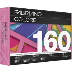 Fabriano Colore Χαρτί Α4 160gr/m² 250 Φύλλα Γαλάζιο 19976216021