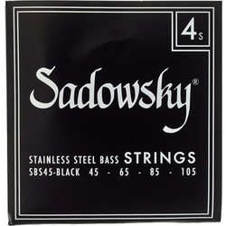Sadowsky Black Label Σετ 4 Χορδές Ηλεκτρικού Μπάσου Stainless Steel 45-105"