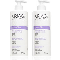 Uriage Gyn-Phy Cleansing Gel Καθαρισμού 2x500ml