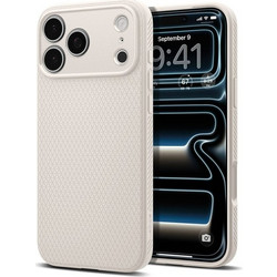 Spigen Liquid Air Back Cover Natural Titanium (iPhone 18 Pro Max / 17 Pro Max)