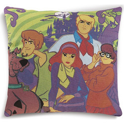 Dimcol Scooby Doo 03 Παιδικό Διακοσμητικό Μαξιλάρι Microfiber Πολύχρωμο 40x40cm