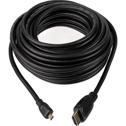 Caruba Καλώδιο HDMI Male to Micro HDMI Male 10m Black CHCM10-1