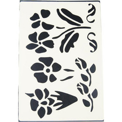 Next Στένσιλ Σχέδια Τριαντάφυλλο 21x29.7cm 35022-2