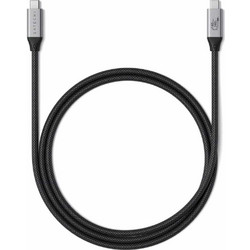 Satechi ST-YU4120M Braided Thunderbolt 4 USB-C to USB-C 240W 1.2m Black