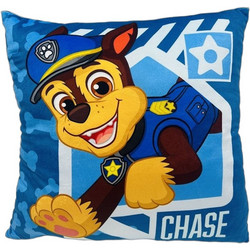 Nickelodeon Paw Patrol 608 Παιδικό Διακοσμητικό Μαξιλάρι 100% Velboa Μπλε 38x38cm