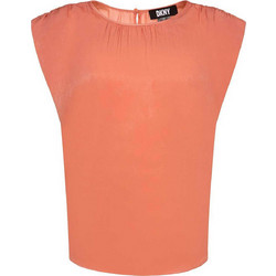 DKNY Γυναικείο Καλοκαιρινό Top Πορτοκαλί P31ANODR