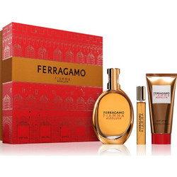 Salvatore Ferragamo Fiamma Assoluta Eau de Parfum 100ml + 15ml + Body Lotion 100ml