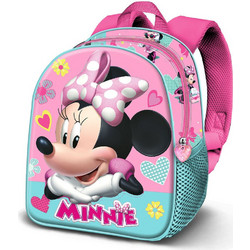 Karactermania Minnie Mouse Σχολική Τσάντα Πλάτης Νηπιαγωγείου Ροζ 09528