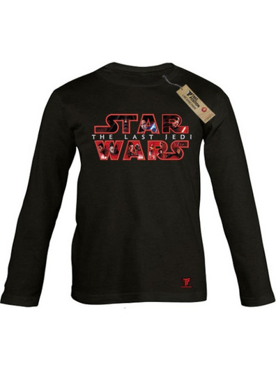 Takeposition Stars Wars Παιδικό T-Shirt Μακρυμάνικο Μαύρο 214-814-4685