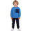 Joyce Παιδικό Σετ Φόρμας Royal Blue Μαύρο 2662117-3