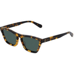 Stella McCartney SC40060I-55N Γυναικεία Γυαλιά Ηλίου Cat Eye Κοκάλινα Ταρταρούγα με Πράσινο Φακό