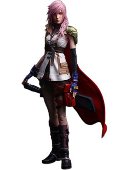 Square Enix Final Fantasy XIII Play Arts Kai Lightning Φιγούρα 26cm
