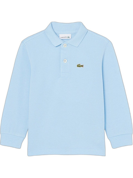 Lacoste Παιδικό Polo Μακρυμάνικο Γαλάζιο 3PJ1542-HBP