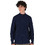 Double Ανδρική Ζακέτα Πλεκτή με Φερμουάρ Navy Μπλε KNIT-8077