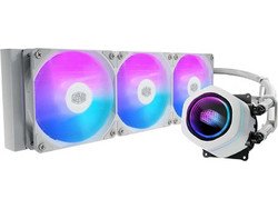 Cooler Master MasterLiquid Core Nex 360 White Υδρόψυξη CPU 120mm ARGB για Socket AM4 / 1200 / 1700 / AM5 / 1851 / 115x