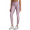 Under Armour HeatGear Graphic Γυναικείο Κολάν Μακρύ Ψηλόμεσο Ροζ 6013662-698