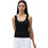 Dickies Γυναικείο Καλοκαιρινό Crop Top Ριπ Μαύρο DK0A4XB9-BLK