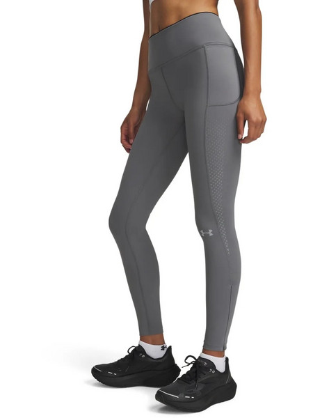 Under Armour Γυναικείο Κολάν Μακρύ Ψηλόμεσο Ανθρακί 6013908-709