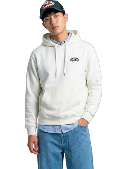 Vans Ανδρικό Φούτερ με Κουκούλα & Τσέπες Λευκό VN000105KFS8