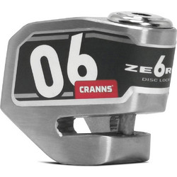 Cranns Zero6 Κλειδαριά Δισκόφρενου Μηχανής 6mm Ασημί