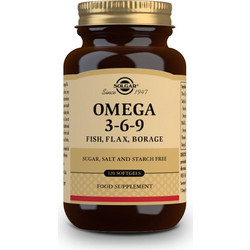 Solgar Omega 3-6-9 Ιχθυέλαιο 120 Μαλακές Κάψουλες