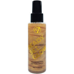 MAKE UP FIXING SPRAY W7 READY SET GLOW - GOLD 100ML