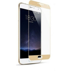 Προστατευτικό Οθόνης Tempered Glass για Meizu M3 Max ΧΡΥΣΟ (OEM)