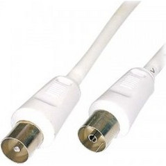 Καλώδιο RF αρσ. σε RF θηλ. 1,5m OEM CX-S 5 Λευκό