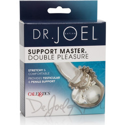 CalExotics Dr. Joel Kaplan Triple Ticklers Smoke Ελαστικό Δαχτυλίδι Πέους & Όρχεων Σιλικόνης Διαφανές