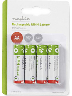 Nedis AA 1300mAh 4τμχ