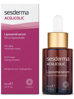 Sesderma Acglicolic Facial Αντιγηραντικό Serum Προσώπου & Χειλιών 30ml