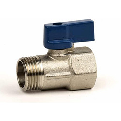 Διακοπτάκι mini σφαιρικό 1/2 XTR valve μπλέ