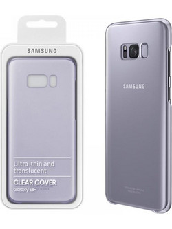 Samsung Clear Cover Transparent Violet (Galaxy S8+)