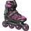 Roces Jokey 3.0 Inline Αυξομειούμενα Rollers Ενηλίκων Μαύρα Ροζ 18.400846