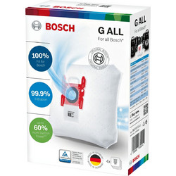 Bosch BBZ41FGALL Σακούλες Σκούπας 4τμχ Συμβατές με Σκούπα Bosch